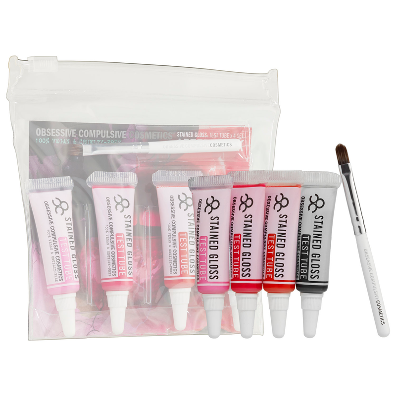 Obsessive Compulsive Cosmetics Stained Gloss Set, $10 ($28 value) Uh, two and a half dollars for black lipgloss? Click that link and look at the user photos. If you're scared, take the pink and give the black to your favorite goth teenager.
